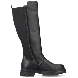 Kvinders Rieker Z9158-00 sorte støvler