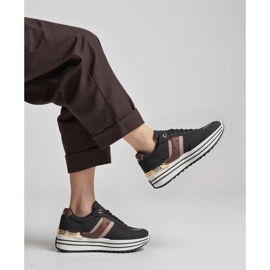 Kvinders Veloxa sorte sneakers