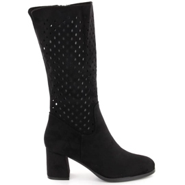 M.Daszyński Openwork Boots M. Daszyński i SAN43A sort