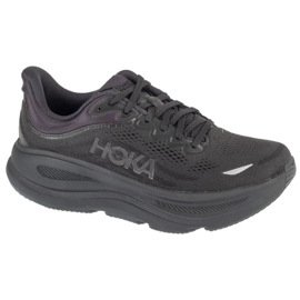Hoka Bondi 9 1162011-BBLC Hoka Black Shoes sort