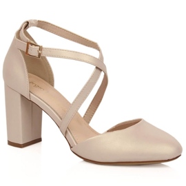 Hæle Sergio Leone SK248D beige