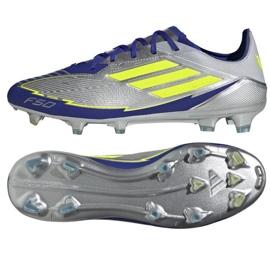 Adidas f50 pro messi fg jr8023 sølvfodboldsko