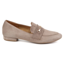 Ivbut Polske kvindelige pumper 1625/1 mørk beige