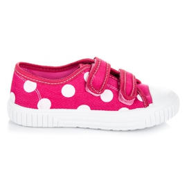 Viggami Polka dot sneakers lyserød