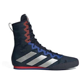 Adidas Box Hog 4 HP6880 Navy Blue Boxing Shoes blå