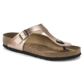 Birkenstock Gizeh Byzeh BS 1023925 Golden Pink Metalic gylden