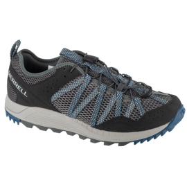 Merrell Wildwood Aerosport J036115 Black-Szare sko sort
