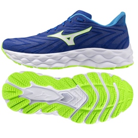Løbesko Mizuno Wave Sky 8 J1GC240253 Blå