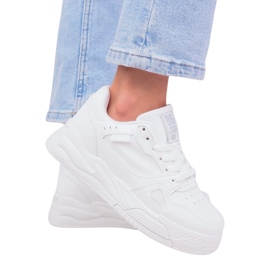 Sneakers Women's Shoes Big Star NN274667 White hvid