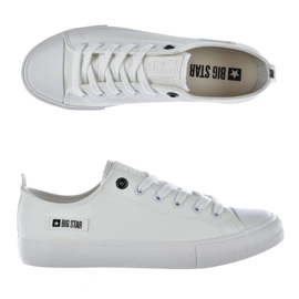 Big Star Mænds sneakers store stjerne KK174008 hvide sko