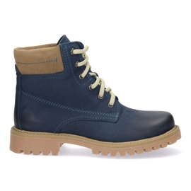 Polbut Women's Navy Blue Women's lædersko 5-0739-028