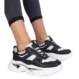 Sorte sneakers kvinders sportssko