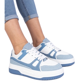 Blue Women's Sports Sneakers blå