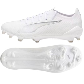 PUMA Ultra 5 Ultimate FG 107683-04 Fodboldsko hvid