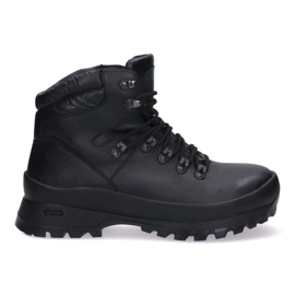 Solid Trekking Tactical Shoes-Myśliwskie Bison Pollonus Black 6-0126-001 sort sort