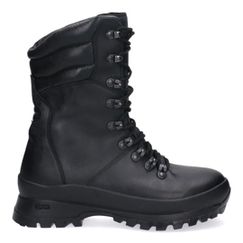 Læder Trekking-Myśliwskie Pollonus Black 6-0124-001 Basior sort sort