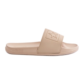 Dame flip-flops Big Star OO274043 Beige