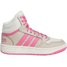 Adidas Hoops Mid 3.0 K IF7739 sko beige