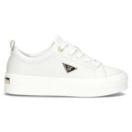 Læder sneakers filippo dp3533/25 wh hvid