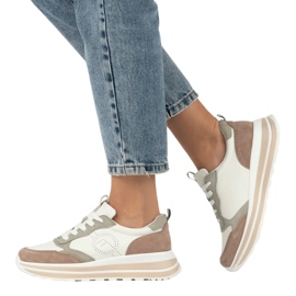 Filippo DP6787/25 læder sneakers hvid