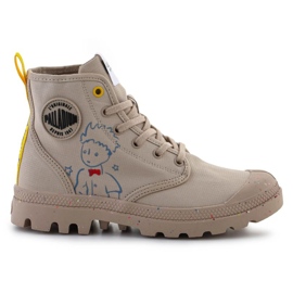 Palladium Pampa-Petit Prince 74449-286-M sko beige