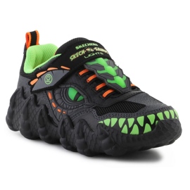 Skechers Skech-a-Saurus-Dino 400112L-BKLM Shine Shoes sort