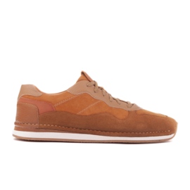 Marco Shoes Mænds sneakers Torino brun