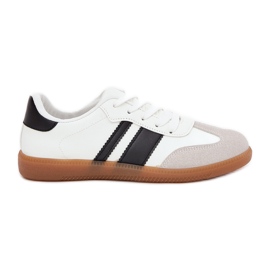Lave kvinders sneakers med øko læder hvid