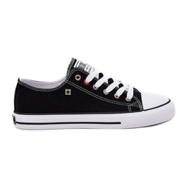Big Star Mænds store stjerne NN174300 Mænds sneakers Hi-Polish System Black sort