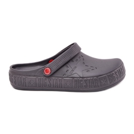 Mænds lys flip -flops tilstopper Big Star ii175007 grå