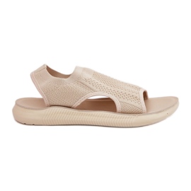 Kvinders sportssandaler beige