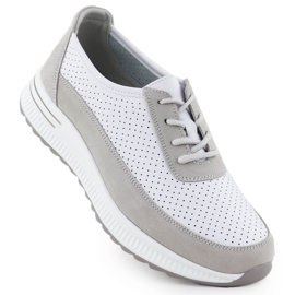 Openwork Sports Louns White Filippo DP6717 hvid