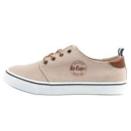 Lee Cooper LCW-25-02-3243M sko mænds beige sneakers