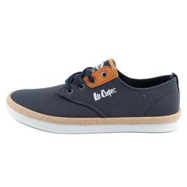 Lee Cooper LCW-25-02-3251m sko Mænds Navy Blue Sneakers blå