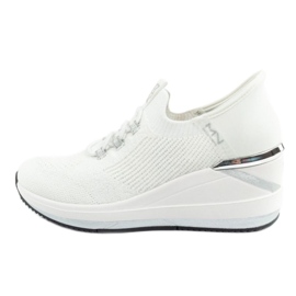 Skechers the Triple-Dallis 177721/WHT kvindesko hvid