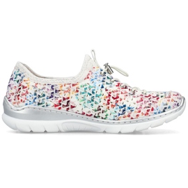 Kvinders sportssko Openwork White Rieker L3252-90 hvid