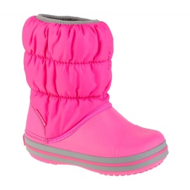 Girls 'Snow Boots Crocs Winter Puff Boot 14613-6TR lyserød