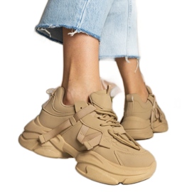 Brown Women's Massive Sports Sneakers brun