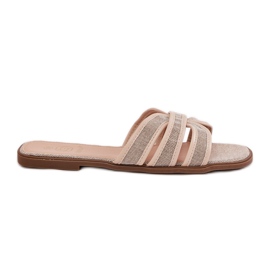 Klassisk kvinders flade beige