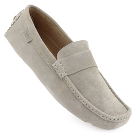 Big Star RR174050 Leather Loafers sort