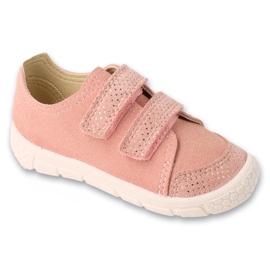 Befado børnesportssko med velcro 908P002 pink lyserød