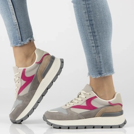 Filippo DP7070/25 læder sneakers beige