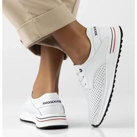 Filippo DP6022/25 læder sneakers hvid