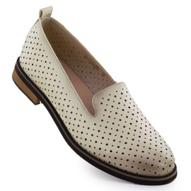Kvinders åbne sko Lords Beige Potocki SZ12592