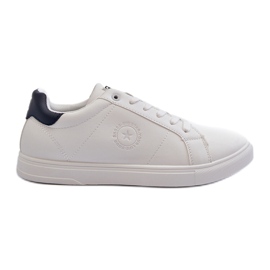 Lave sneakers til mænd Eco Læder Big Star NN174282 Hvid