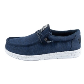 Lee Cooper LCW-25-04-3161M Sko Navy Blue Loafers blå