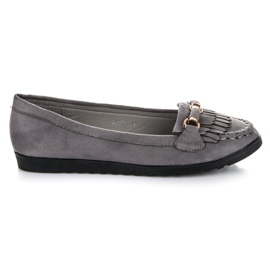 Seastar Loafers med frynser grå