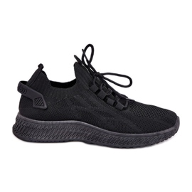 Sorte slip-on sportssko til kvinder