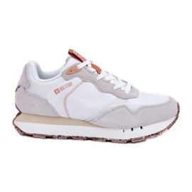 Kvinders ruskind Women's Sports Shoes Big Star RR274235 Hi-Polish Beige System