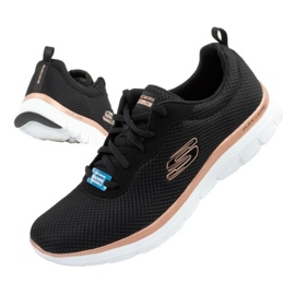 Skechers Flex Appeal 4.0 Brillant View sko 149303/BKRG sort